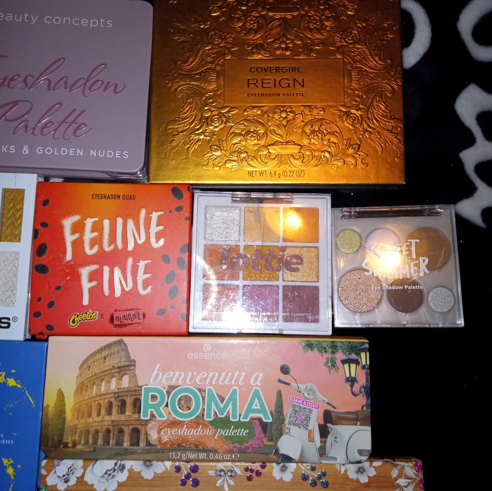🆕️Assorted Eyeshadow Palette Lot - Mixed Pink, Gold, Peach & Neutral Shades - Picture 3 of 16